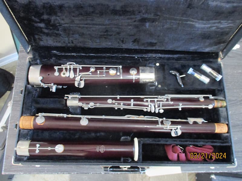 Selmer Signet Wood Bassoon with case. Made in USA image 1