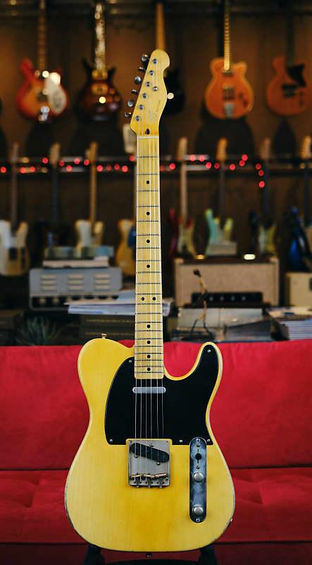 Mike Bowes "MB" '52 T-Style Blackguard Relic'd Single Cut | Reverb