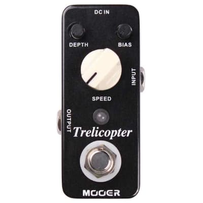 Mooer Trelicopter Optical Tremolo MICRO Pedal True Bypass New image 2