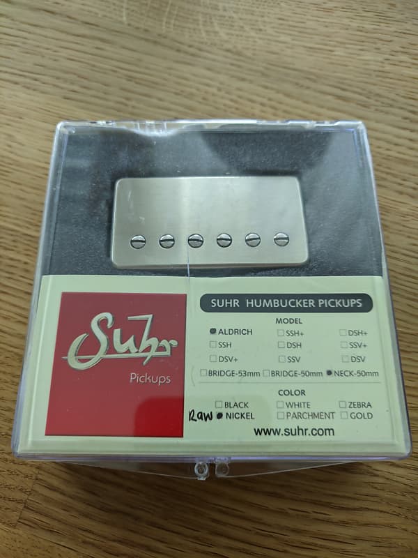 Suhr Doug Aldrich Neck - Raw Nickel | Reverb Brazil