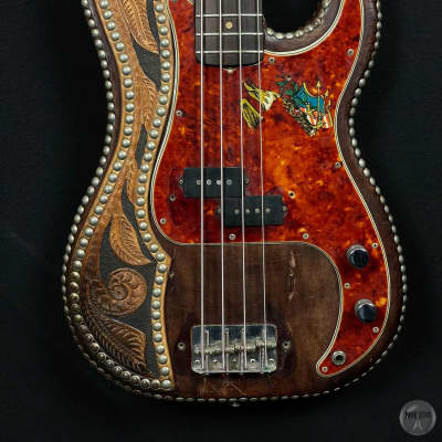 1963/64 Fender Precision Bass  from German famous Country Band Truckstop with case and 2 necks. image 2