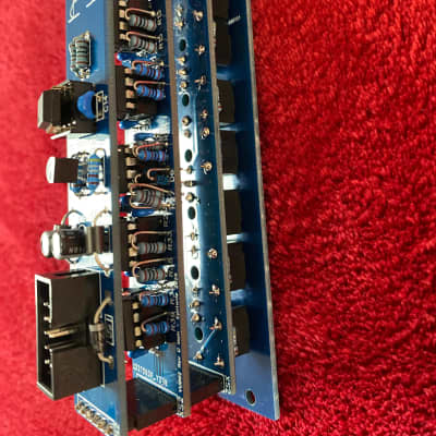 Syntonie Quad Fequency Doubler LZX Industries Format Video Synth Module (Read Description) 2020 Blue image 4