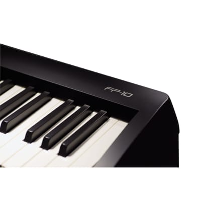 Roland FP-10 88-Key Digital Piano with PHA-4 Keyboard & Bluetooth, Black image 3
