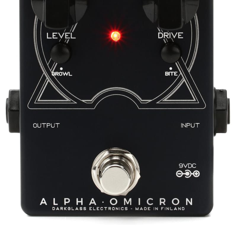 Darkglass Alpha Omicron Bass Preamp/OD Pedal Bundle with MXR