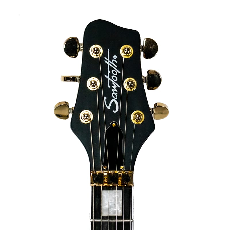 Sawtooth Vudu Satin Black 22 Fret w Floyd Rose FRX Electric Sawtooth Vudu Satin Black 22 Fret w Floyd Rose FRX Electric