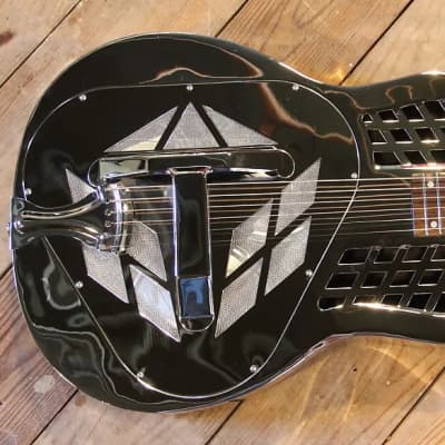 Regal RC-51 2021 Polished Nickel Resophonic Guitar image 2