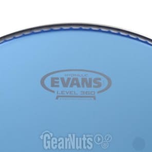 Evans Hydraulic Blue Coated Snare Head - 14 inch image 2