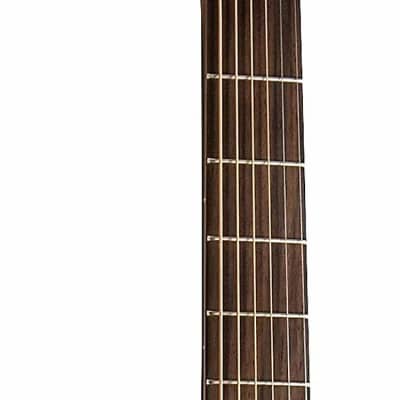 Washburn WCG20SCE Comfort Series Grand Auditorium Cutaway Solid Sitka Spruce Top Satin Mahogany Neck 6-String Acoustic Guitar image 9