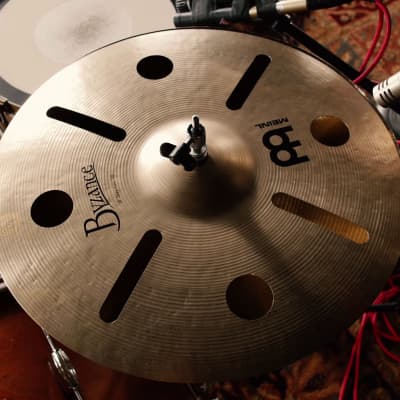 Meinl Cymbals AC-DEEP Artist Concept Model Anika Nilles Deep Hats Stack with X-Hat Arm (VIDEO) image 8
