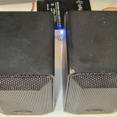 Pair Optimus PRO-7AV Speakers - Minimus 7 PRO-7AV 40-2048 6A3 Date Code - Black image 3