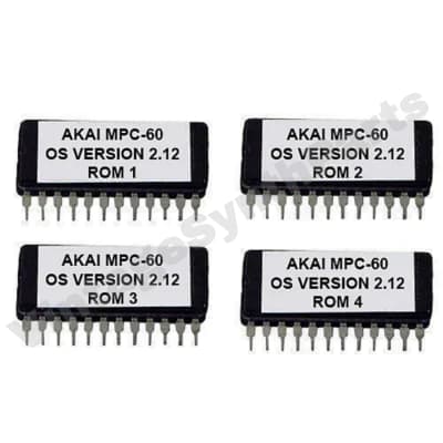 Akai MPC-60 OS Version 2.12 Operating System Eprom Firmware MPC60