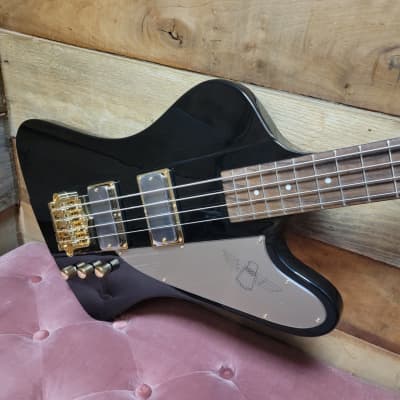 Epiphone Rex Brown Thunderbird Bass - Ebony w/ Hard Case image 4