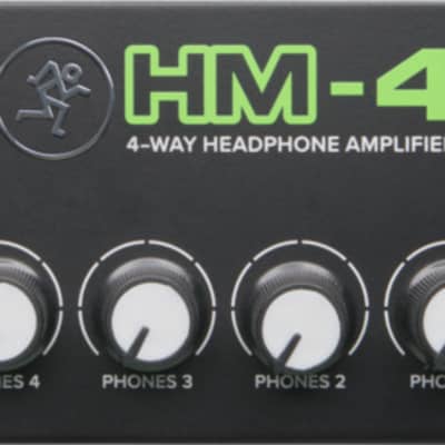 Mackie HM-4 4-Way Headphones Amplifier image 3