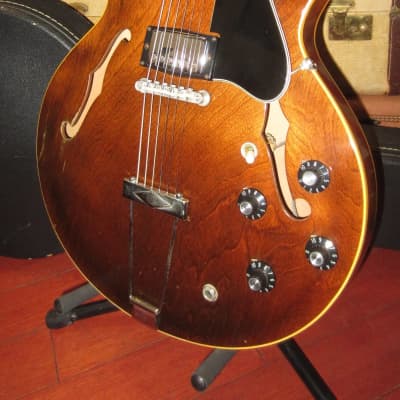 ~1971 Gibson ES-340 TDW Walnut w Original Hardshell Case for sale