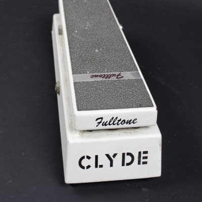 2001 Fulltone Clyde Standard Wah - White Signed by Mike Fuller image 3