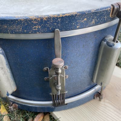 Gretsch 1940’s Bomber Drum Set 1940- Blue image 5