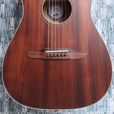 Fender Malibu Special Electro-Acoustic Guitar, Mahogany image 2