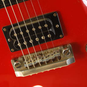 Vintage 1980's B.C. Rich NJ Series Bich Electric Guitar Red
