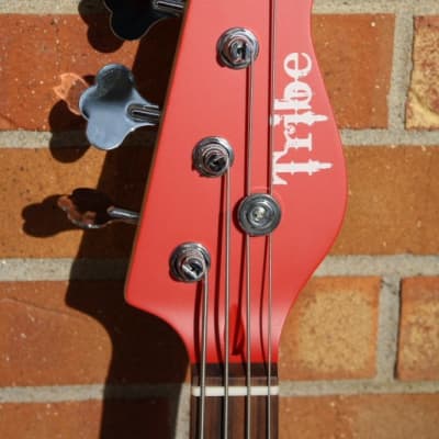 Tribe Spike 4 Bass-Red Satin image 5