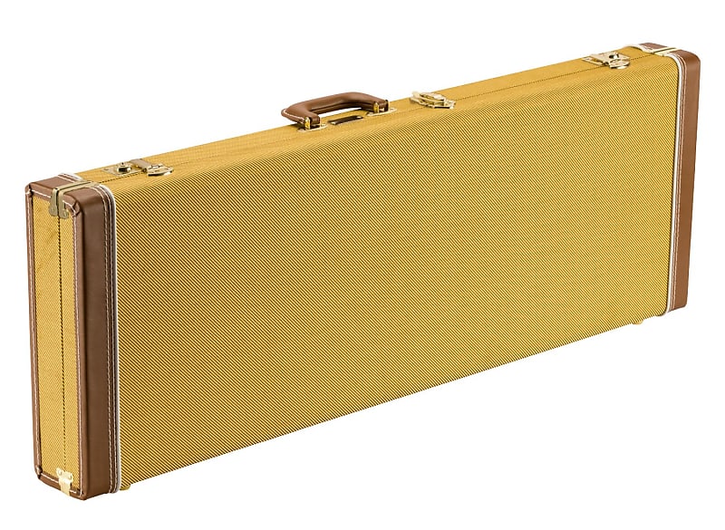 Fender Classic Series Wood Case - Strat/Tele Tweed image 1