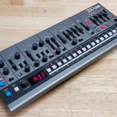 Roland JX-08 Boutique Series Polyphonic Synthesizer Module With Custom Made Angled Stands