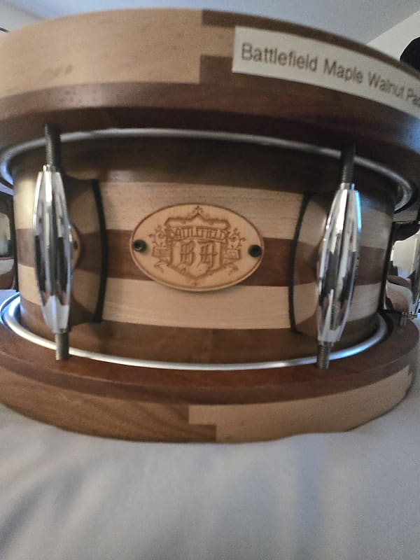 Battlefield Snare Drum Custom Segmented Stave 20152022 Reverb