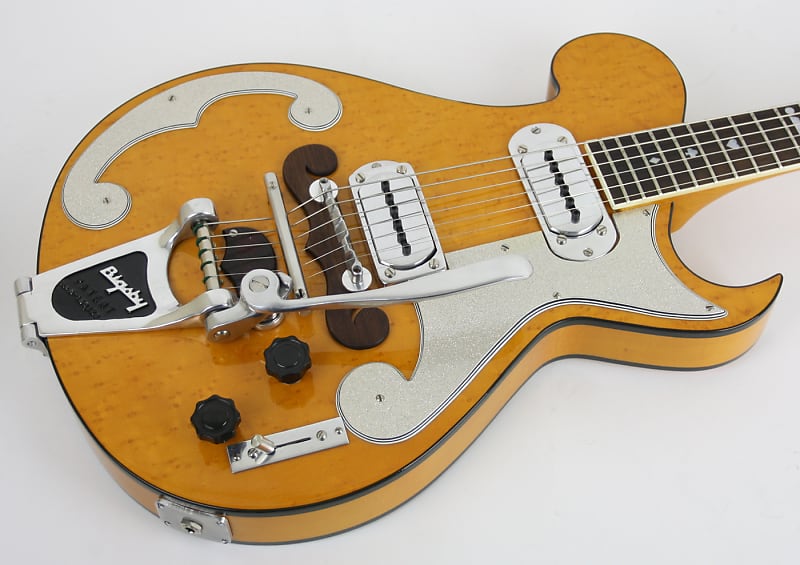 ギター Bigsby 2002 Bigsby BY-50 Reissue Guitar with Birdseye Maple Top and
