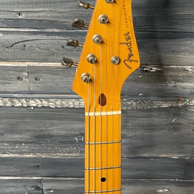 Used Fender 1993-1994 Japanese ST-54EX Stratocaster with Case- Grey Burst image 8