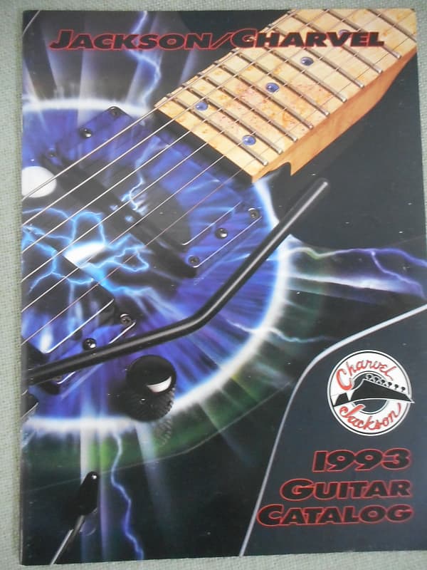 Jackson/Charvel Guitar Catalog 1993 Reverb