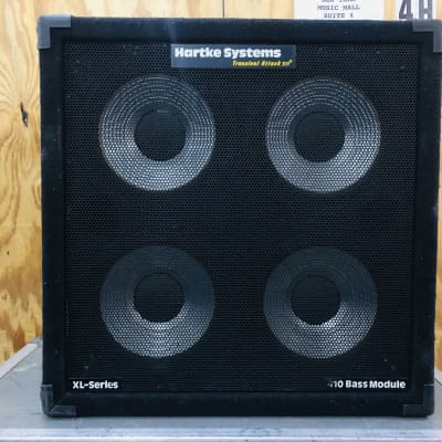 Hartke Transient Attack XL Series HS410B 4x10 Bass Guitar Speaker Cabinet |  Reverb