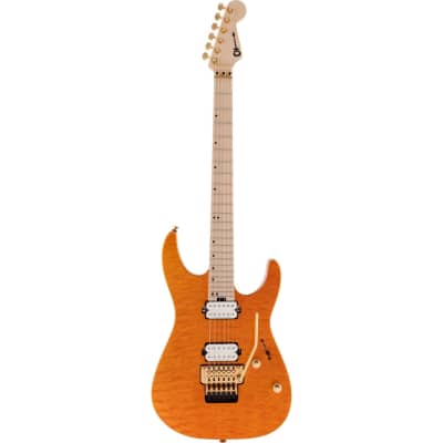 Charvel Pro-Mod DK24 HH FR M Mahogany with Quilt Maple Top | Reverb