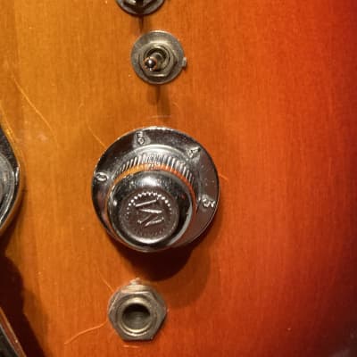 Mosrite VIII 1984 - Red burst/ Sunburst. image 6