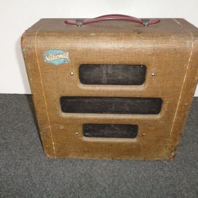 Valco National Tweed Amp 1954  Just Serviced image 1