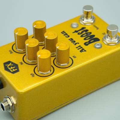 FFX Pedals All you can Boost GOLD // Boost + Overdrive + Equalizer // Free EU Shipping Bild 6
