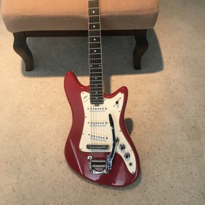 Vox Tempest XII 1966 Red for sale