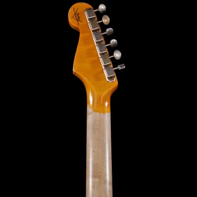 Fender Custom Shop Alley Cat Stratocaster Heavy Relic HSS RW Vintage Trem Olympic White image 10