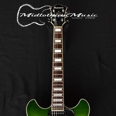 Ibanez Artcore AS73FM Semi-Hollow Electric Guitar - Green Valley Gradiation Finish image 3