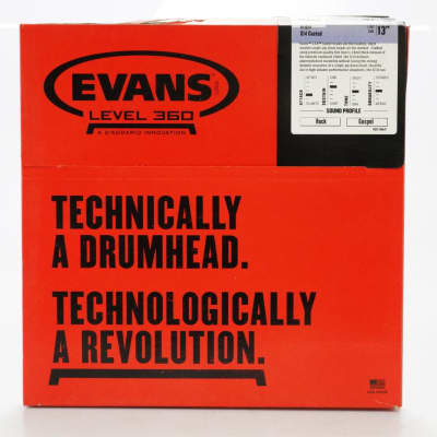 2 Evans D'Addario G14 Coated 1-Ply 13" Drum Heads #52001 image 3