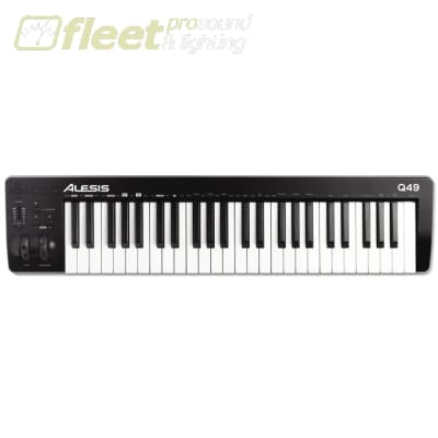 Alesis Q49 MKII 49-Key USB MIDI Keyboard Controller 2021 - Present - Black