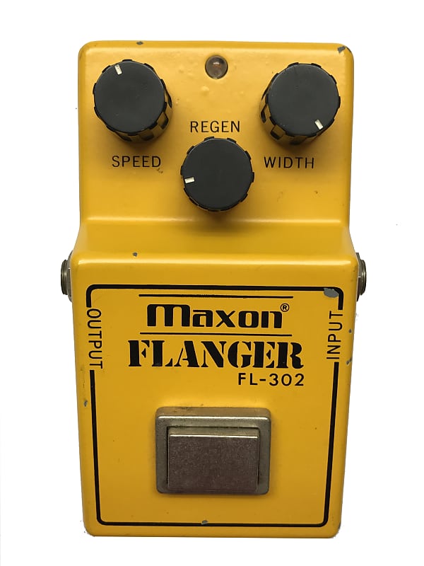 ギター Maxon FL-302 Maxon FL-302 Flanger MIJ '80s Vintage Analog Guitar Effects