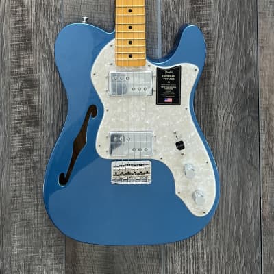 Fender American Vintage II '72 Telecaster Thinline 2022 - Present - Lake Placid Blue for sale
