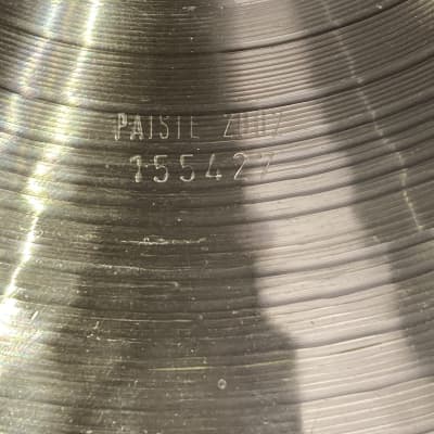 David Garibaldi's Tower of Power, Early Red Letter Paiste 18" 2002 Series, Crash Cymbal, 1550g image 7