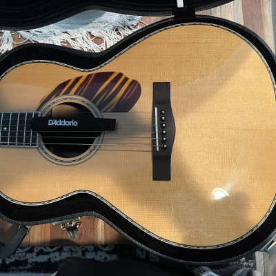 Fender Paramount PS-220E Parlor Acoustic-Electric Guitar Natural 2023 image 2