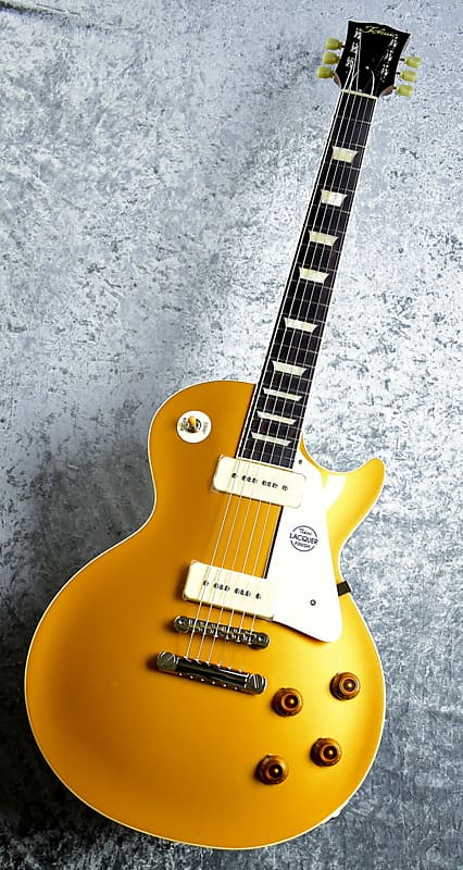 Tokai LS220S Gold Top with Soap Bar Lacquer Finish s