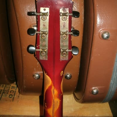 1947-51 Kay 17" Archtop guitar cherry sunburst DeArmond pickup image 5