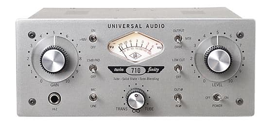 Universal Audio 710 Twin Finity Microphone Preamp image 1