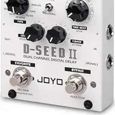 Reverb.com listing, price, conditions, and images for joyo-d-seed-ii-stereo-delay-pedal