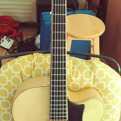 Jim D'Aquisto Inspired 16" Arch top Guitar W Oval Sound Hole Handmade by Les Korn image 10