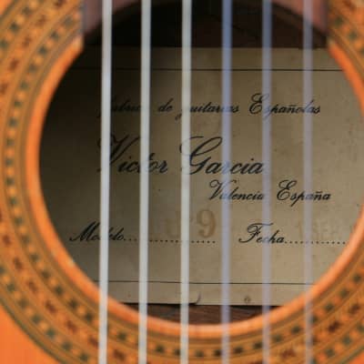 Victor Garcia 1971 *VIDEO* SPANISH VINTAGE CLASSICAL ACOUSTIC GUITAR image 18