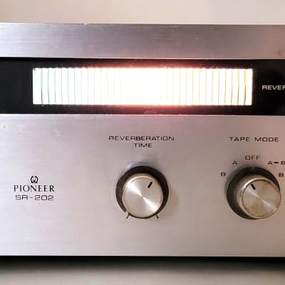Pioneer SR-202 Reverberation Amplifier, Pro Serviced, Switchable Voltage image 1